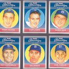 Fred Kipp   -   Artist Portrait of 1957 Brooklyn Dodger's Players