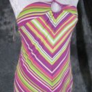 Victoria's Secret Knit Tie Halter Top Womens Medium M