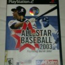 All-Star Baseball 2003 (Sony PlayStation 2, 2002) PS2 Complete CIB