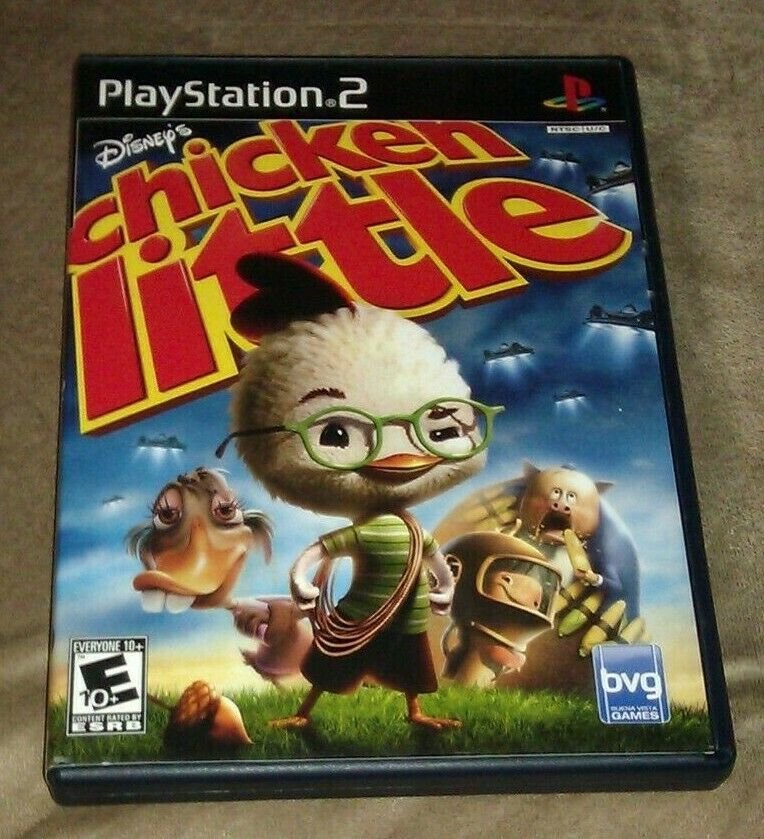 Disney's Chicken Little (Sony PlayStation 2, 2005) PS2 CIB Complete