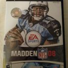 Madden NFL 08 Football (Sony PlayStation 2, 2007) PS2 CIB Complete