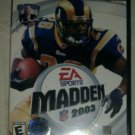 Madden NFL 2003 Football (Sony PlayStation 2, 2002) PS2 CIB Complete