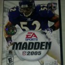 Madden NFL 2005 Football (Sony PlayStation 2, 2004) PS2 CIB Complete