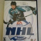 NHL 2001 Hockey (Sony PlayStation 2, 2000) With Manual PS2 Tested