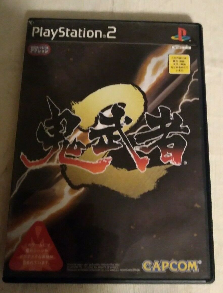 Onimusha 2: Samurai's Destiny (Sony PlayStation 2, 2002) NTSC-J Japan Import PS2 READ