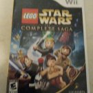 LEGO Star Wars: The Complete Saga (Nintendo Wii, 2007) With Manual CIB