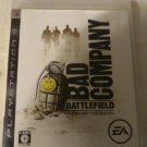 Battlefield: Bad Company (Sony PlayStation 3, 2008) With Manual Japan Import PS3