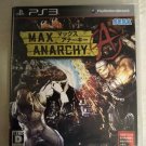 Max Anarchy (Sony PlayStation 3) PS3 Japan Import