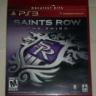 Saints Row The Third Greatest Hits (Sony PlayStation 3, 2011) PS3