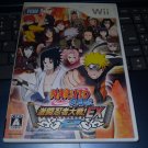 Naruto Shippuuden: Gekitou Ninja Taisen EX 2 (Wii 2007 Japan Import NTSC-J READ