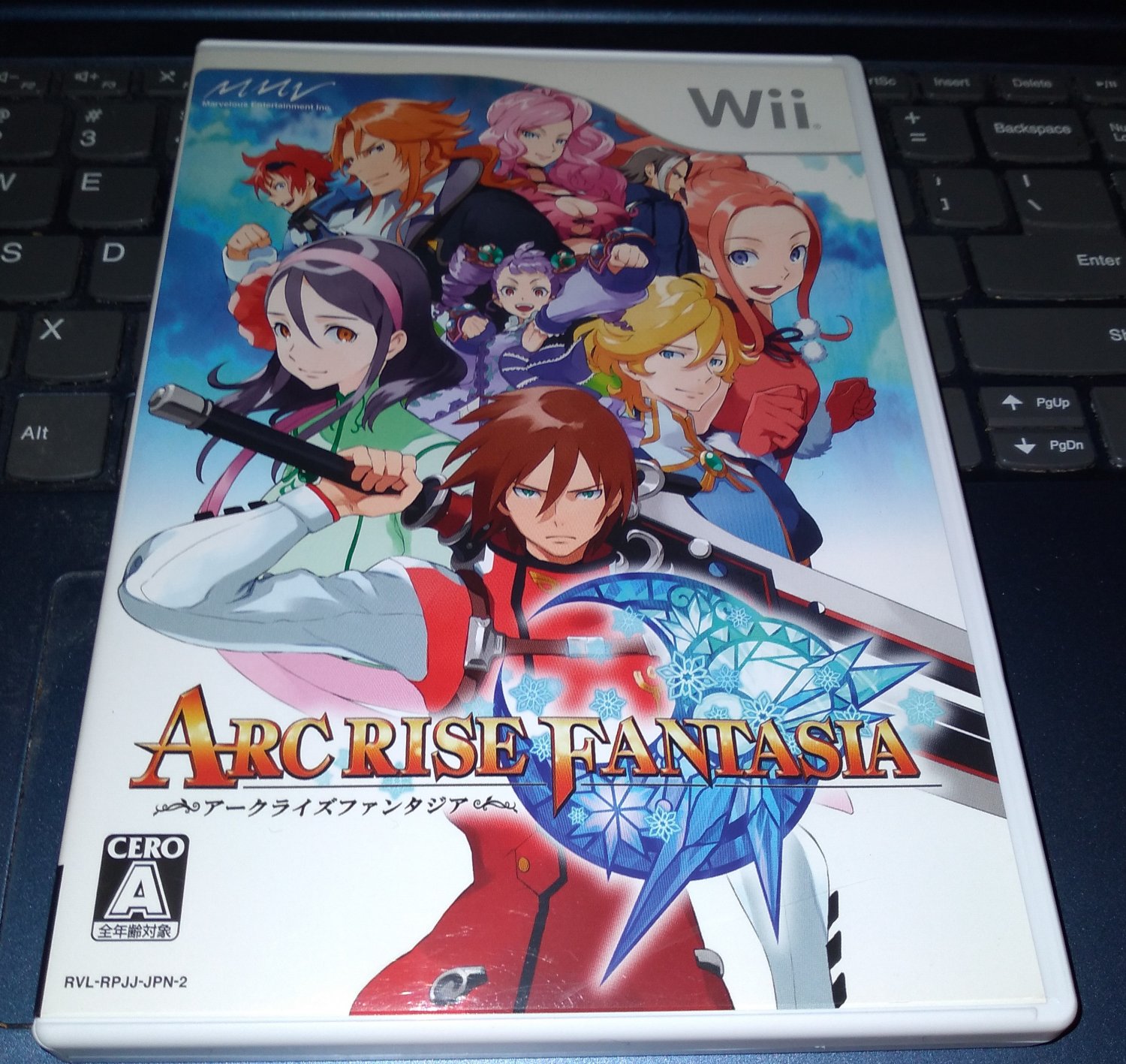 Arc Rise Fantasia (Nintendo Wii, 2009) Japan Import NTSC-J READ