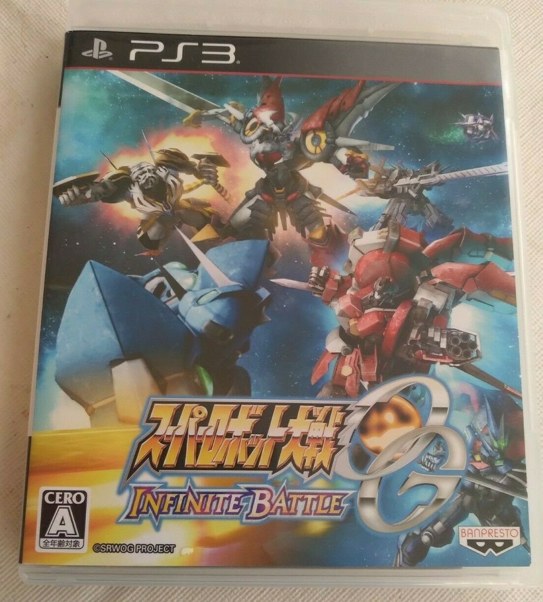 Super robot wars Og Infinite Battle (Sony PlayStation 3) Japan Import PS3