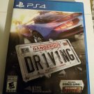 Dangerous Driving (Sony PlayStation 4) PS4 Tested