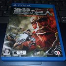 Attack on Titan (Sony PlayStation Vita 2016) Japan Import PS Vita