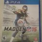 Madden NFL 15 Football (Sony PlayStation 4, 2014) PS4 Tested