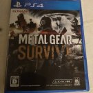 Metal Gear Survive (Sony PlayStation 4, 2018) Japan Import PS4 Tested