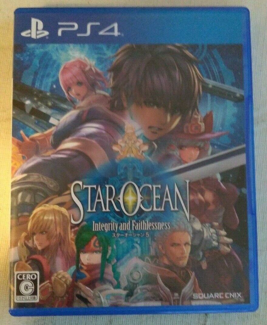 Star Ocean: Integrity and Faithlessness (Sony PlayStation 4) Japan Import PS4 tested