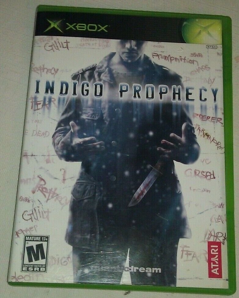 Indigo Prophecy (Xbox Classic Original , 2005) Tested