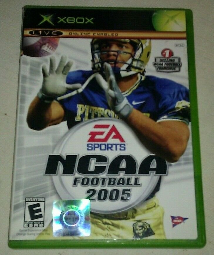 NCAA Football 2005 (Microsoft Xbox Original 2004) W/ Manual Complete CIB Tested
