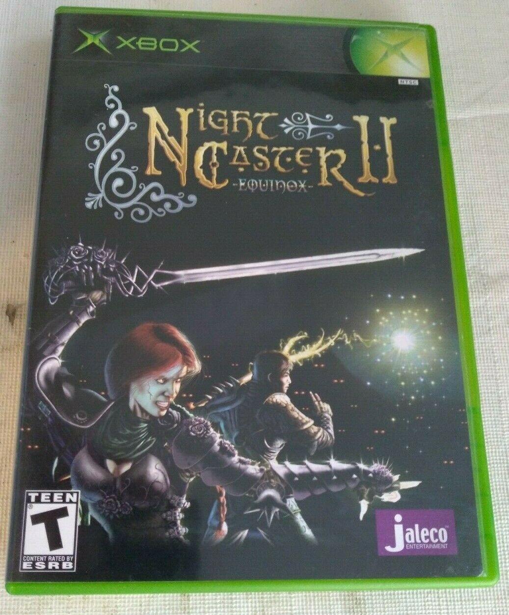 NightCaster II: Equinox (Microsoft Xbox, 2002) With Manual Complete Tested