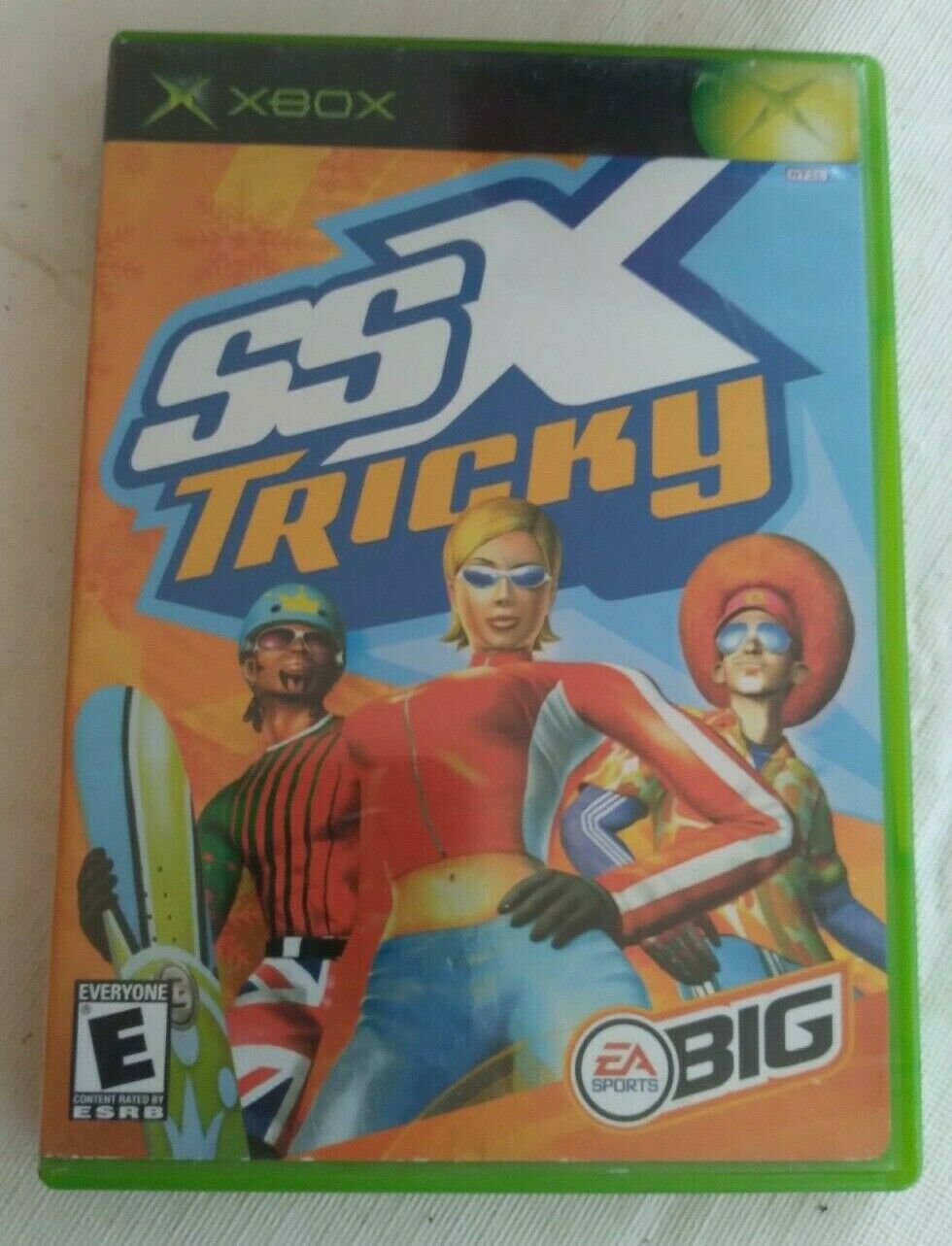 SSX Tricky Platinum Hits (Microsoft Xbox Original, 2001) With Manual Tested