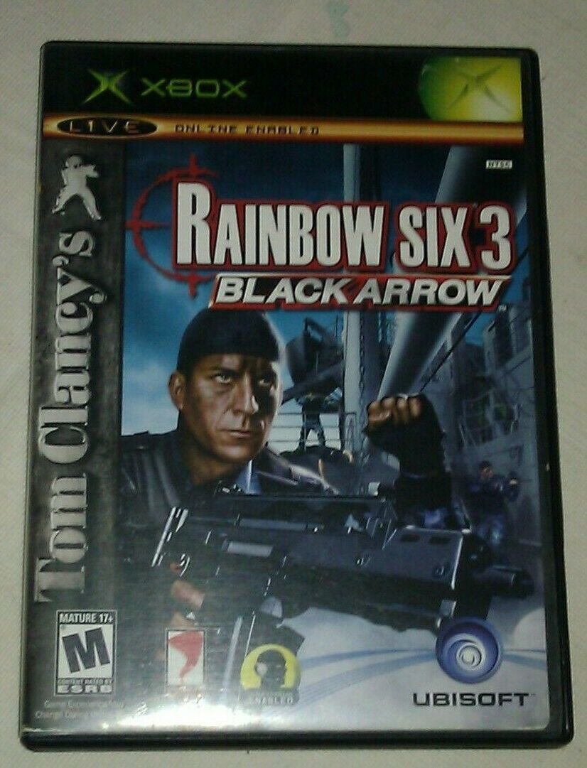 Tom Clancy's Rainbow Six 3 Black Arrow (Microsoft Xbox Original) CIB Tested