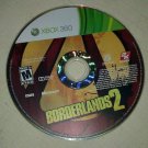 Borderlands 2 (Microsoft Xbox 360, 2012) Disc Only Tested