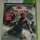 Dead Island Game of the Year Edition (Microsoft Xbox 360, 2012) Complete Tested