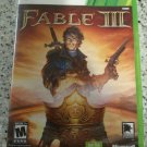 Fable III (Microsoft Xbox 360, 2010) With Manual Complete CIB Tested