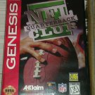 NFL Quarterback Club Football (Sega Genesis, 1994) With Case & Manual Tested