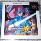 Mega Man X6 "Rockman" (PlayStation The Best) PS1 + PS2 Japan Import NTSC-J READ