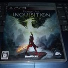 Dragon Age Inquisition (Sony PlayStation 3, 2014) With Manual Japan Import PS3