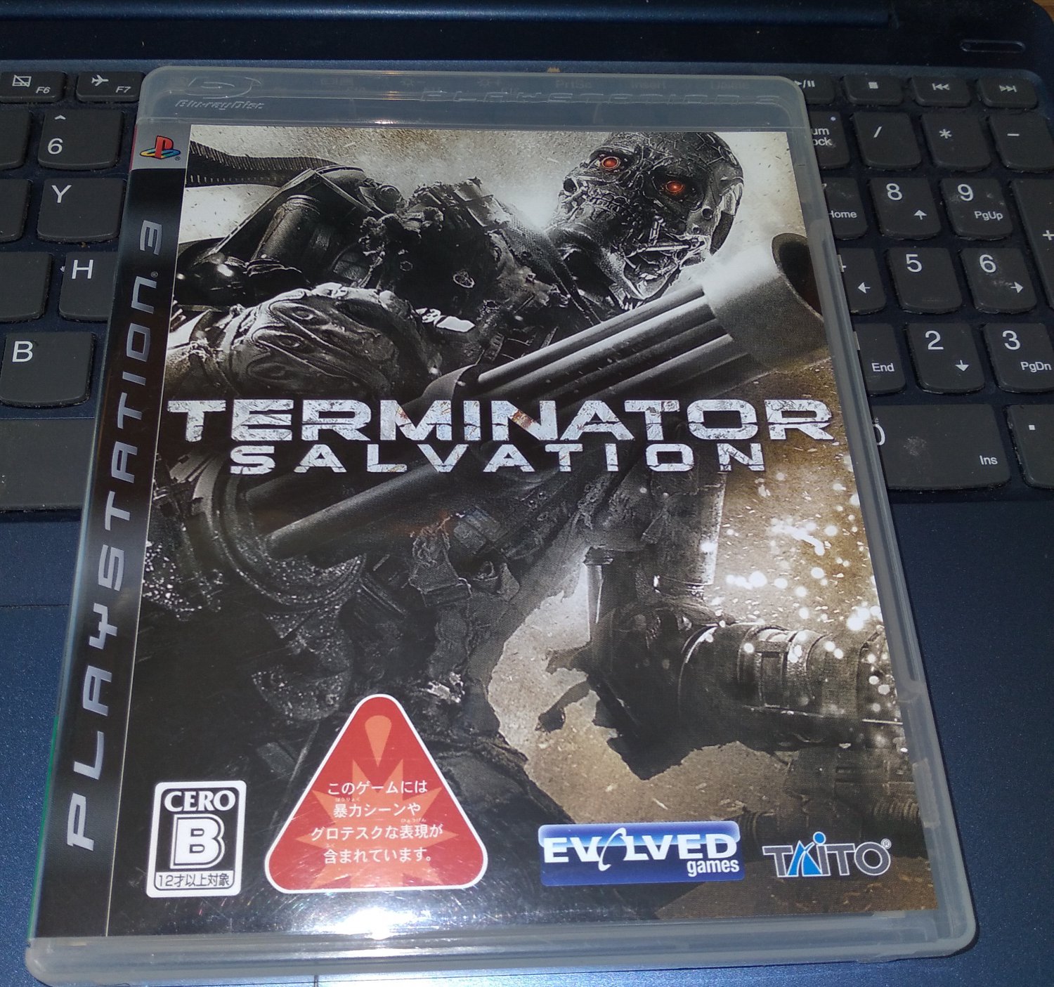 Terminator Salvation (Sony PlayStation 3, 2009) With Manual Japan Import PS3
