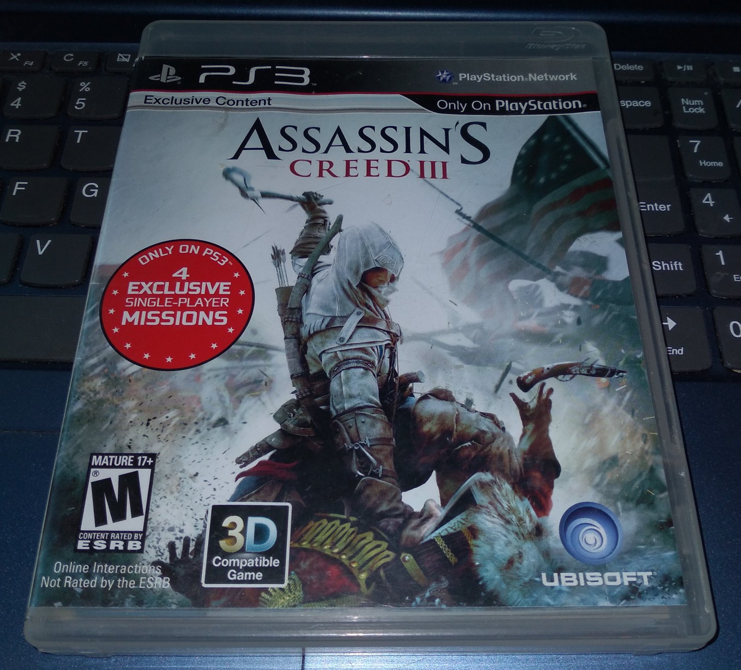 Assassin's Creed III (Sony PlayStation 3, 2012) PS3
