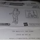 Bombstrike V1 Blueprints 2005 Valor Vs Venom GI Joe G.I. Joe