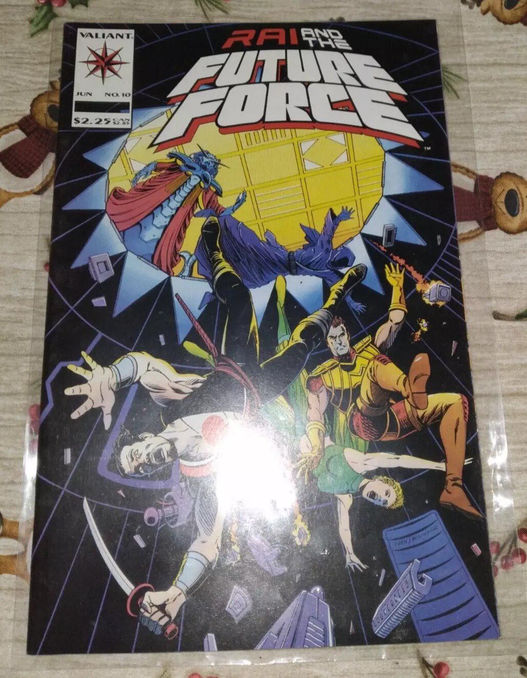 Rai and the Future Force #10 VF/NM Valiant Comics