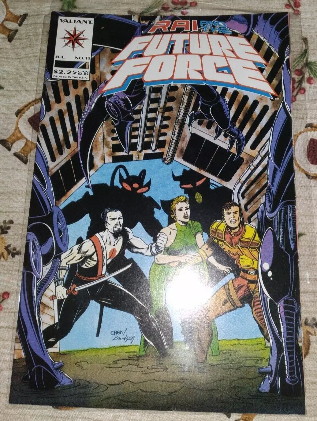 Rai and the Future Force #11 VF/NM Valiant Comics