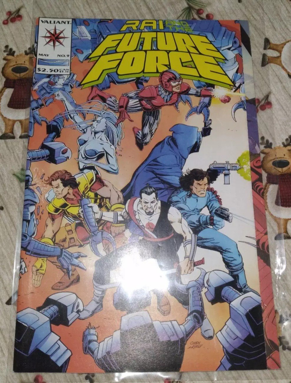 Rai and the Future Force #9 VF/NM Valiant Comics
