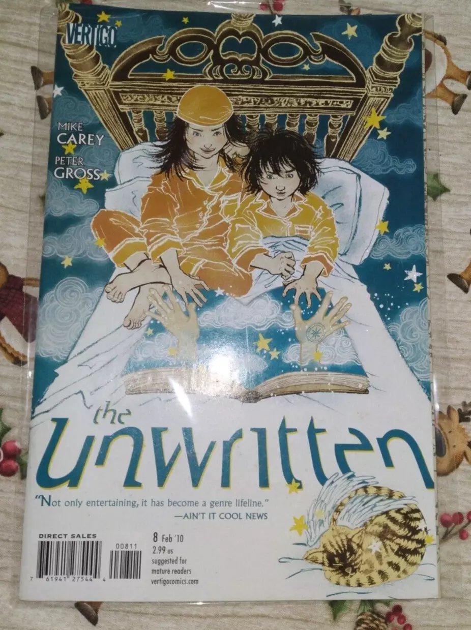Unwritten #8 VF/NM DC Vertigo Comics Mike Carey Peter Gross