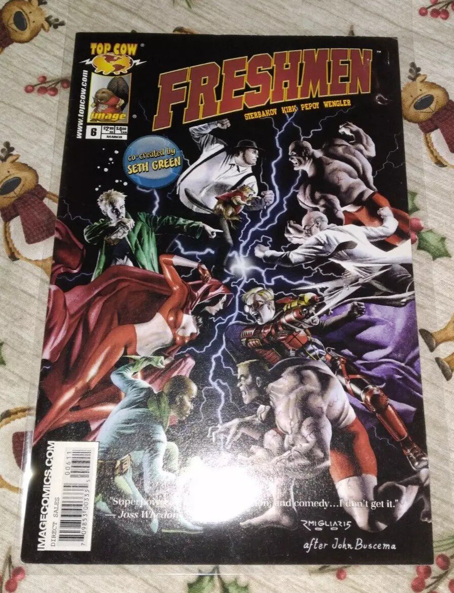 Freshman #6 VF/NM Top Cow Image Comics Seth Green