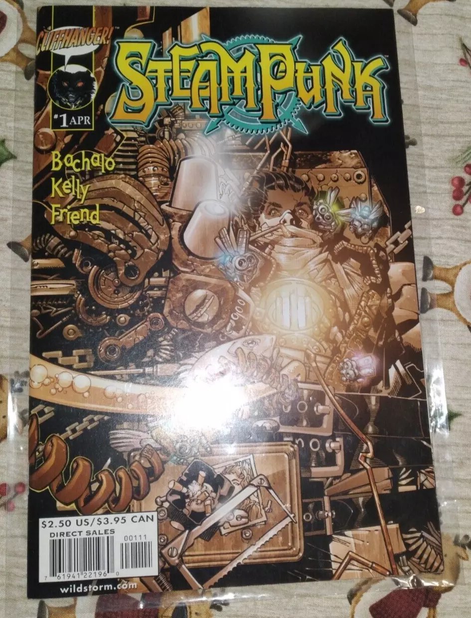 Steampunk #1 VF/NM Chris Bachalo Joe Kelly Cliffhanger Comics