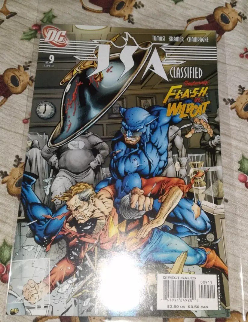 JSA Classified #9 VF/NM DC Comics Peter Tomasi Flash Vs Wildcat