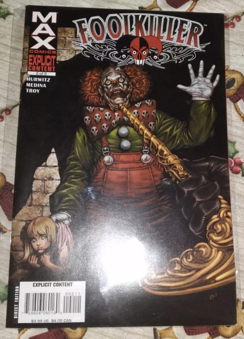 Foolkiller #2 VF/NM Marvel MAX Gregg Hurwitz