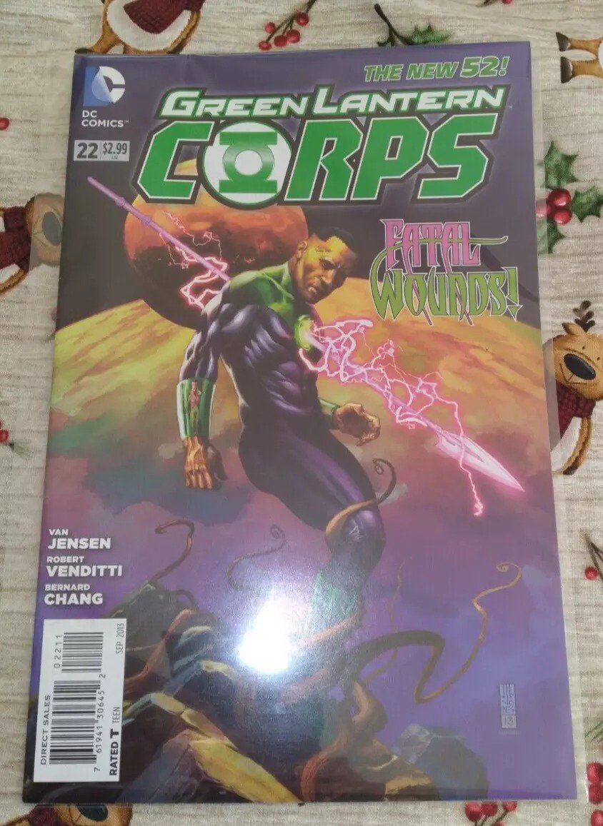Green Lantern Corps #22 VF/NM DC Comics The New 52 Robert Venditti Billy Tan