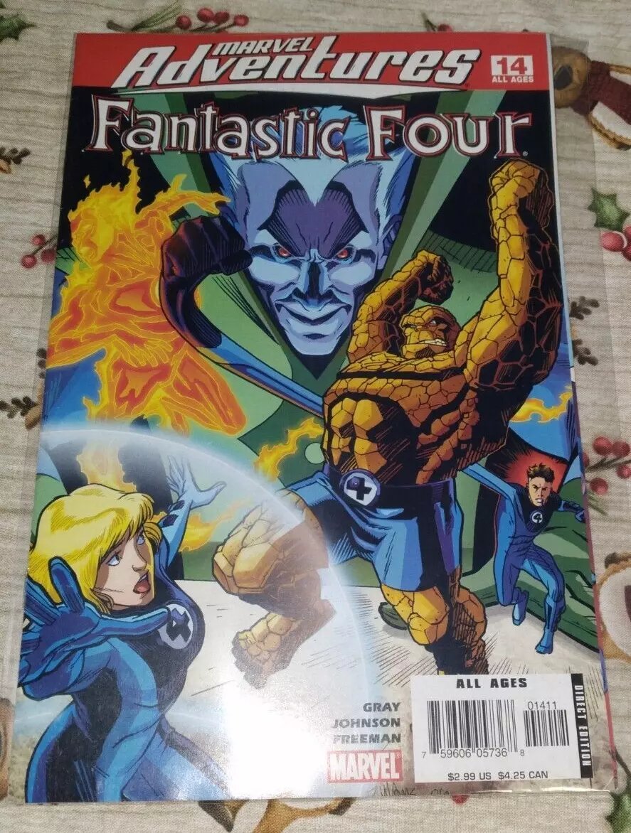 Marvel Adventures Fantastic Four #14 VF/NM Justin Gray