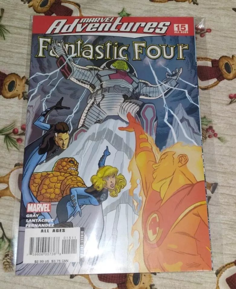 Marvel Adventures Fantastic Four #15 VF/NM Justin Gray