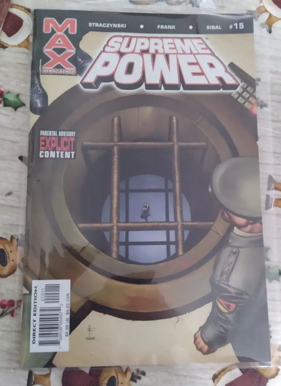 Supreme Power #15 VF/NM Marvel MAX J M Straczynski Gary Frank Squadron Supreme