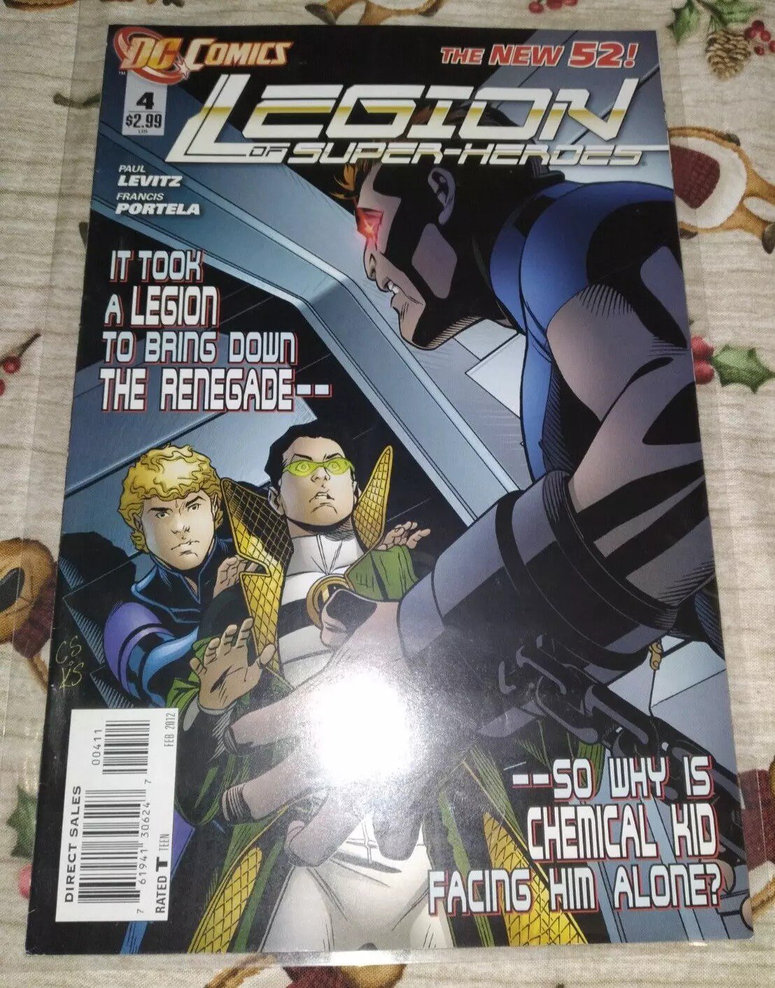 Legion of Super-Heroes #4 VF/NM DC Comics The New 52 Paul Levitz