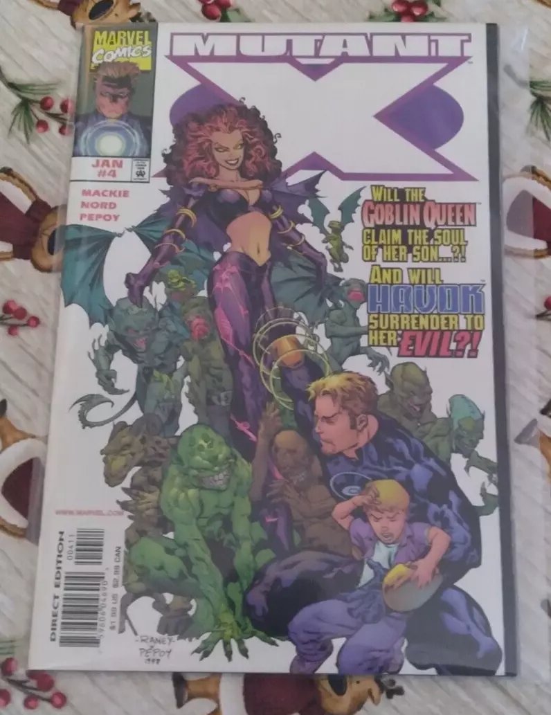 Mutant X #4 VF/NM Marvel Comics Havok Trapped in a Alternate Reality X-men Xmen