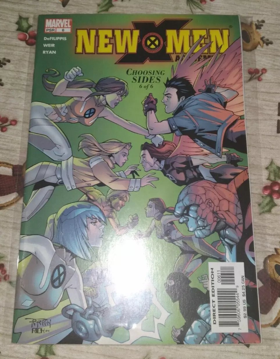 New X-men Academy X #6 Marvel Comics Defilippis - Weir Xmen